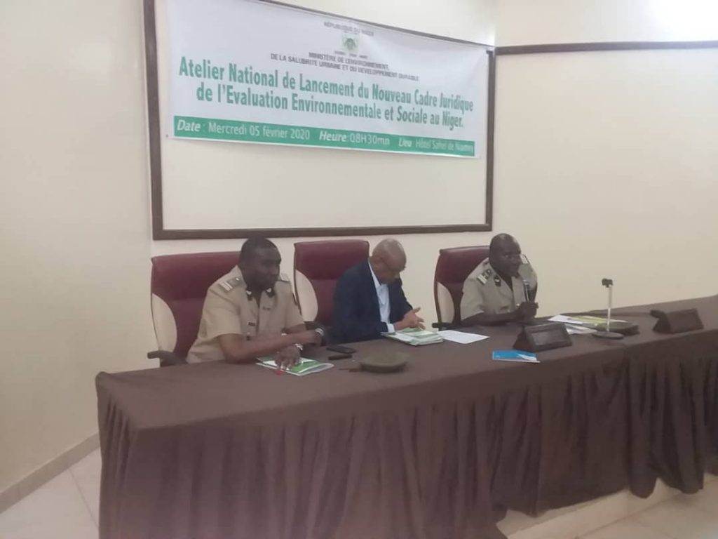 atelier national de lancement du nouveau cadre juridique au niger